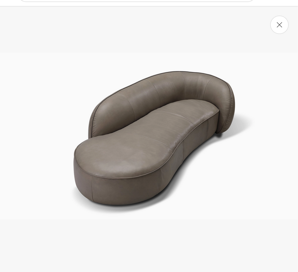 Nuvola Leather Sofa