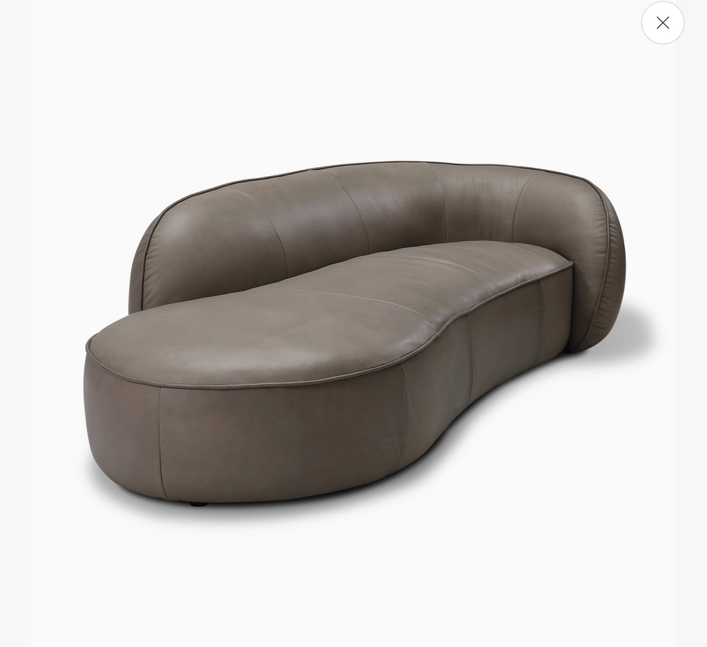 Nuvola Leather Sofa