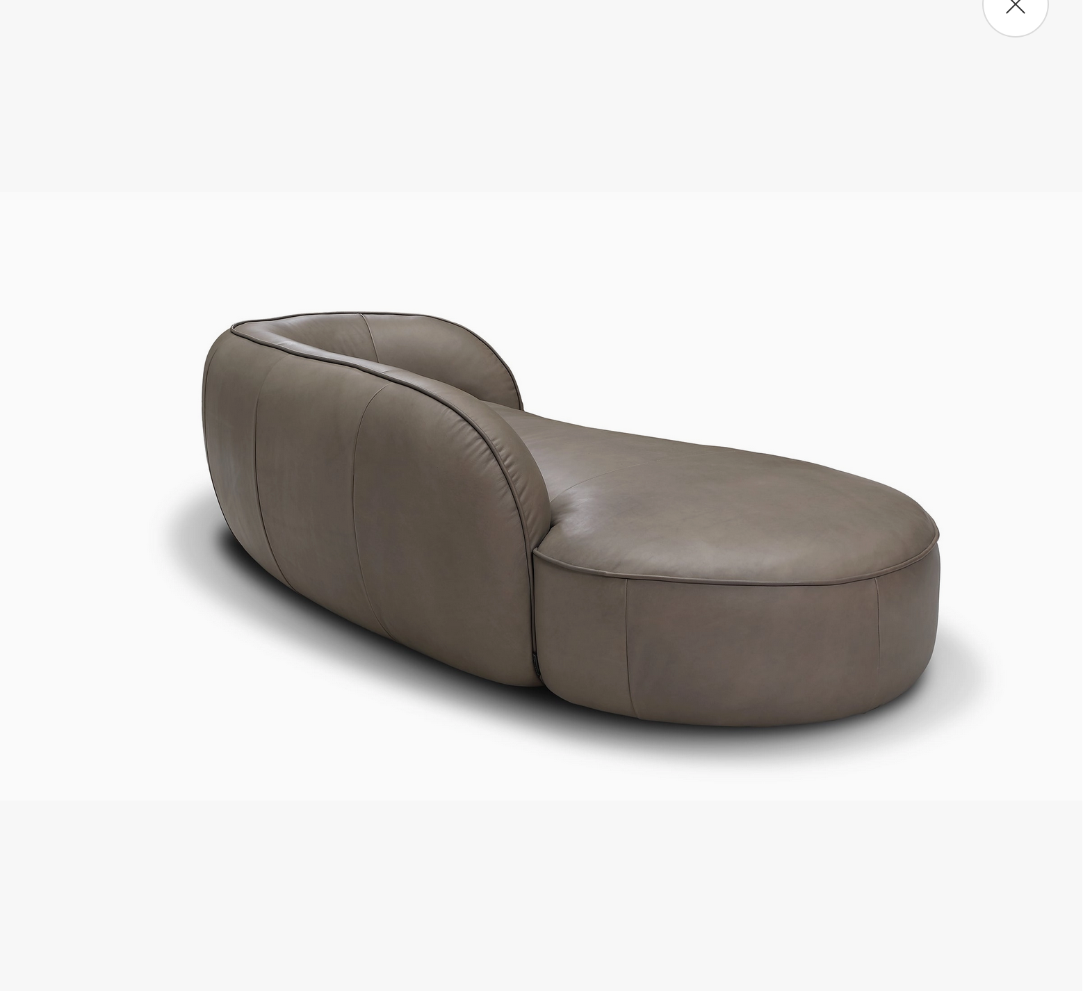 Nuvola Leather Sofa