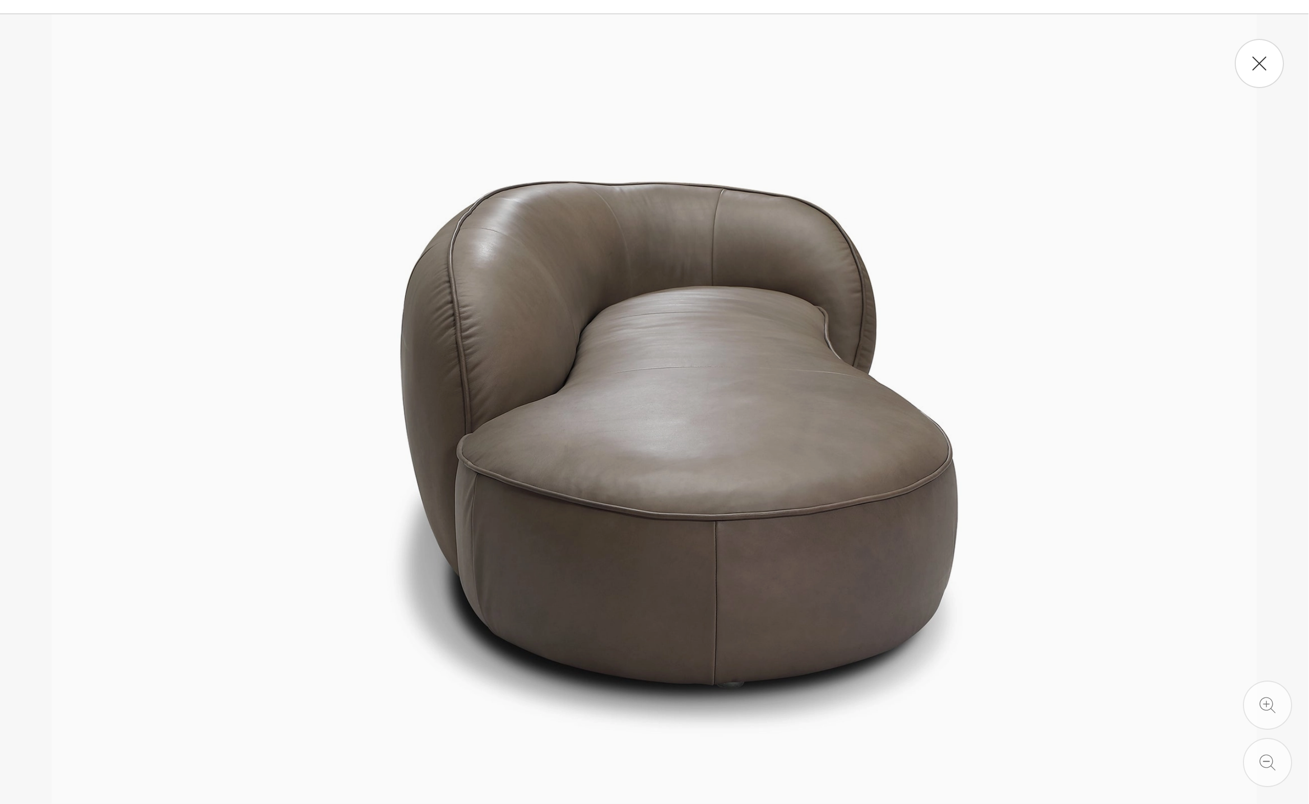Nuvola Leather Sofa